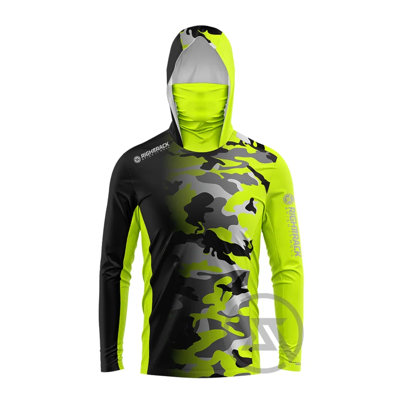 Hunting Outdoor Apparel - RIGHTTRACK maska bluzy odzież wędkarska UPF50