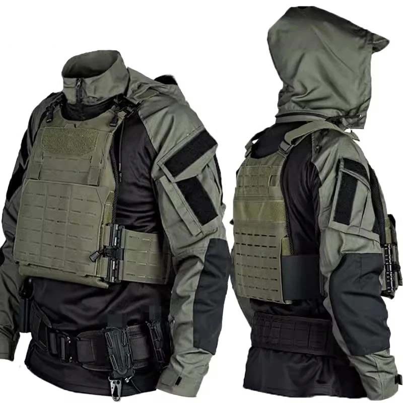 Hunting Outdoor - Męski taktyczny zestaw koszula i spodnie