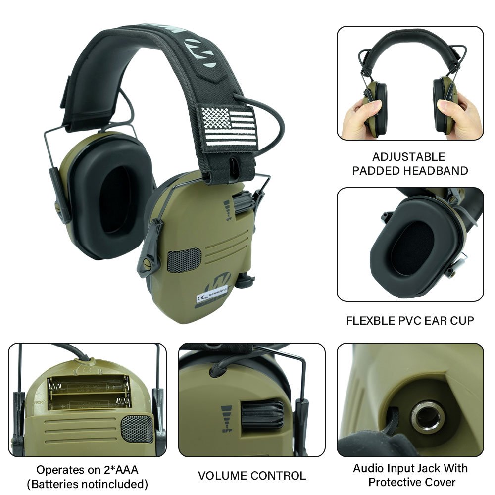 Nauszniki ochronne do polowań  – Shooting Ear Muff recenzja i cena