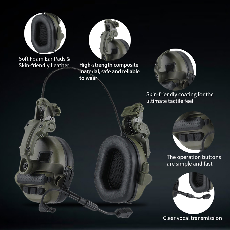 Nauszniki taktyczne ARM NEXT F – Shooting Ear Muff recenzja i cena
