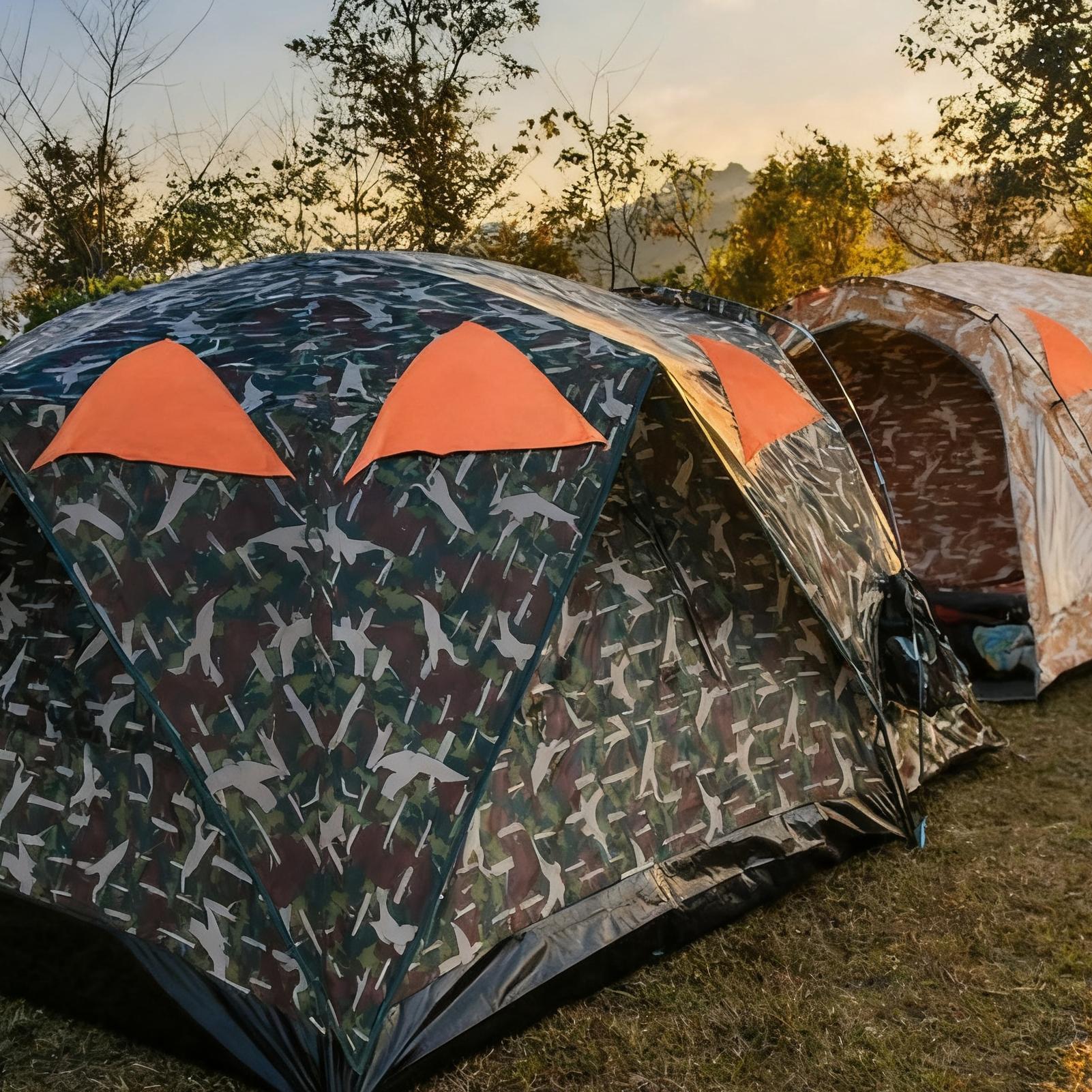 Pomarańczowe panele odblaskowe – Outdoor Hunting Blinds recenzja i cena