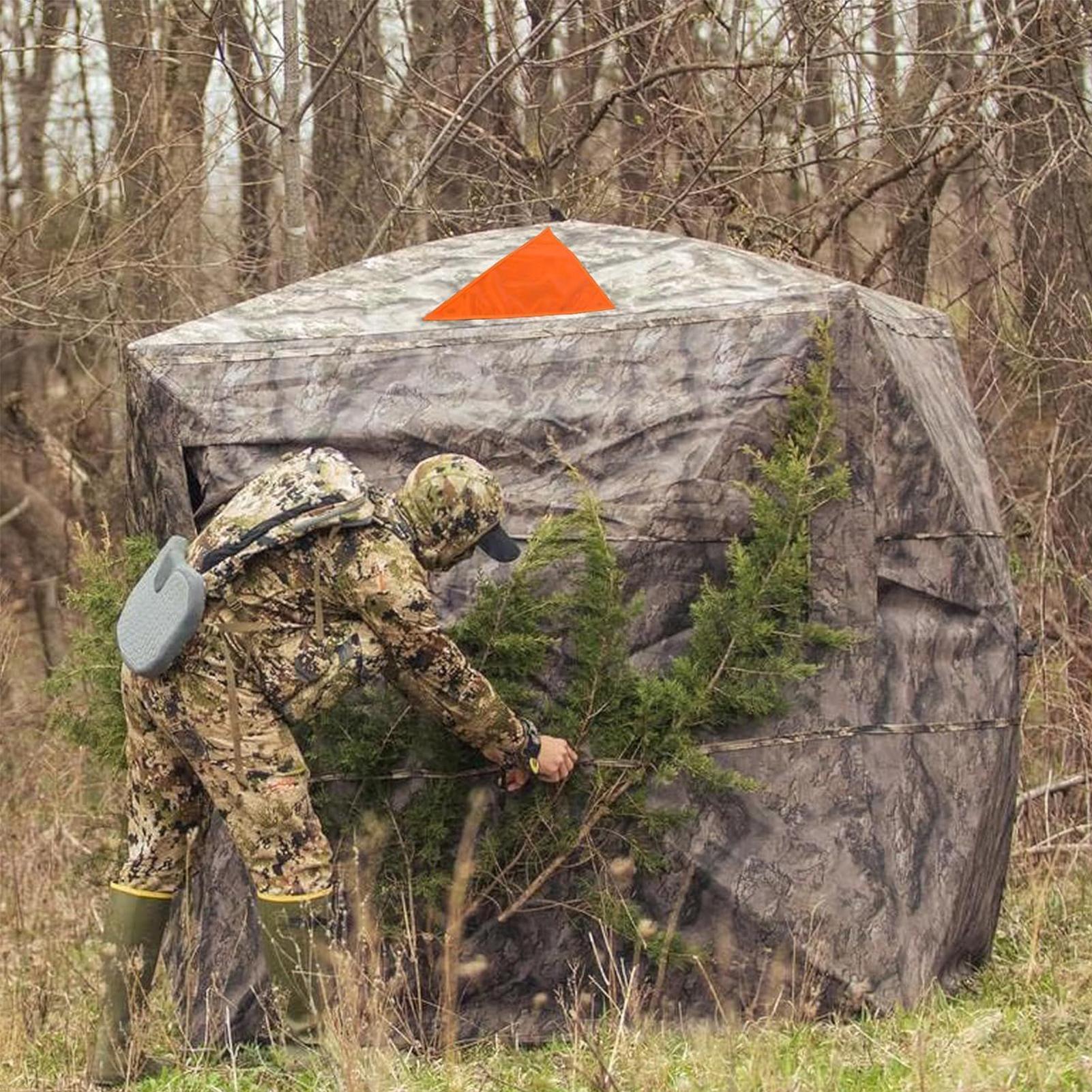 Pomarańczowe panele odblaskowe – Outdoor Hunting Blinds recenzja i cena