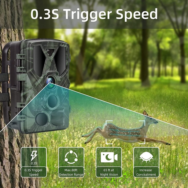 Kamera terenowa 4K 36MP do obs – Outdoor Hunting Video Camera recenzja i cena