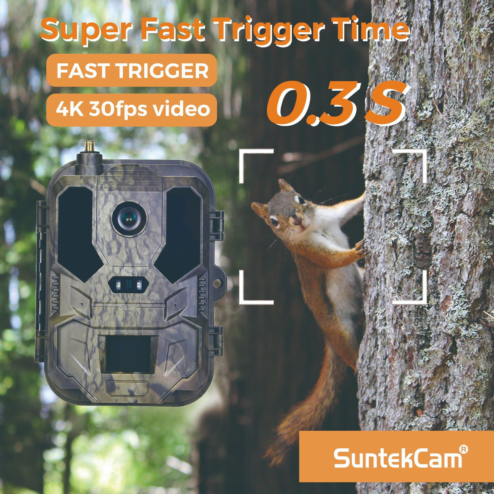 Zewnętrzna kamera 4K z nagrywa – Outdoor Hunting Video Camera recenzja i cena
