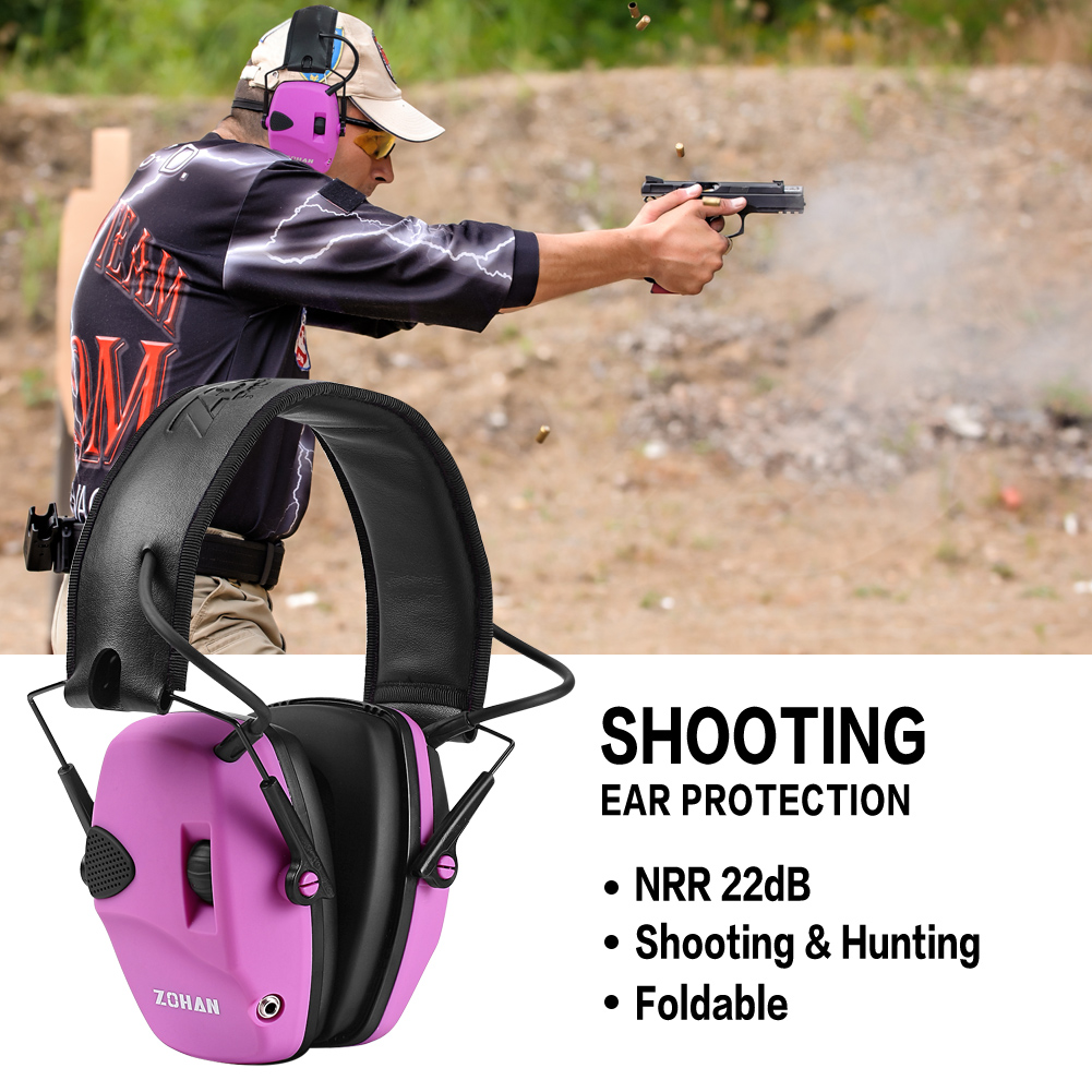 Słuchawki strzeleckie ZOHAN, w – Shooting Ear Muff recenzja i cena