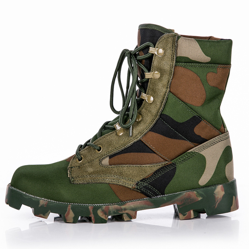 Buty taktyczne męskie w kamufl – Hunting Boot Insole recenzja i cena