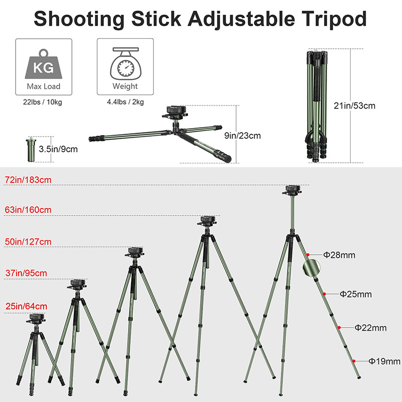 Profesjonalny statyw myśliwski – Outdoor Hunting Video Camera recenzja i cena