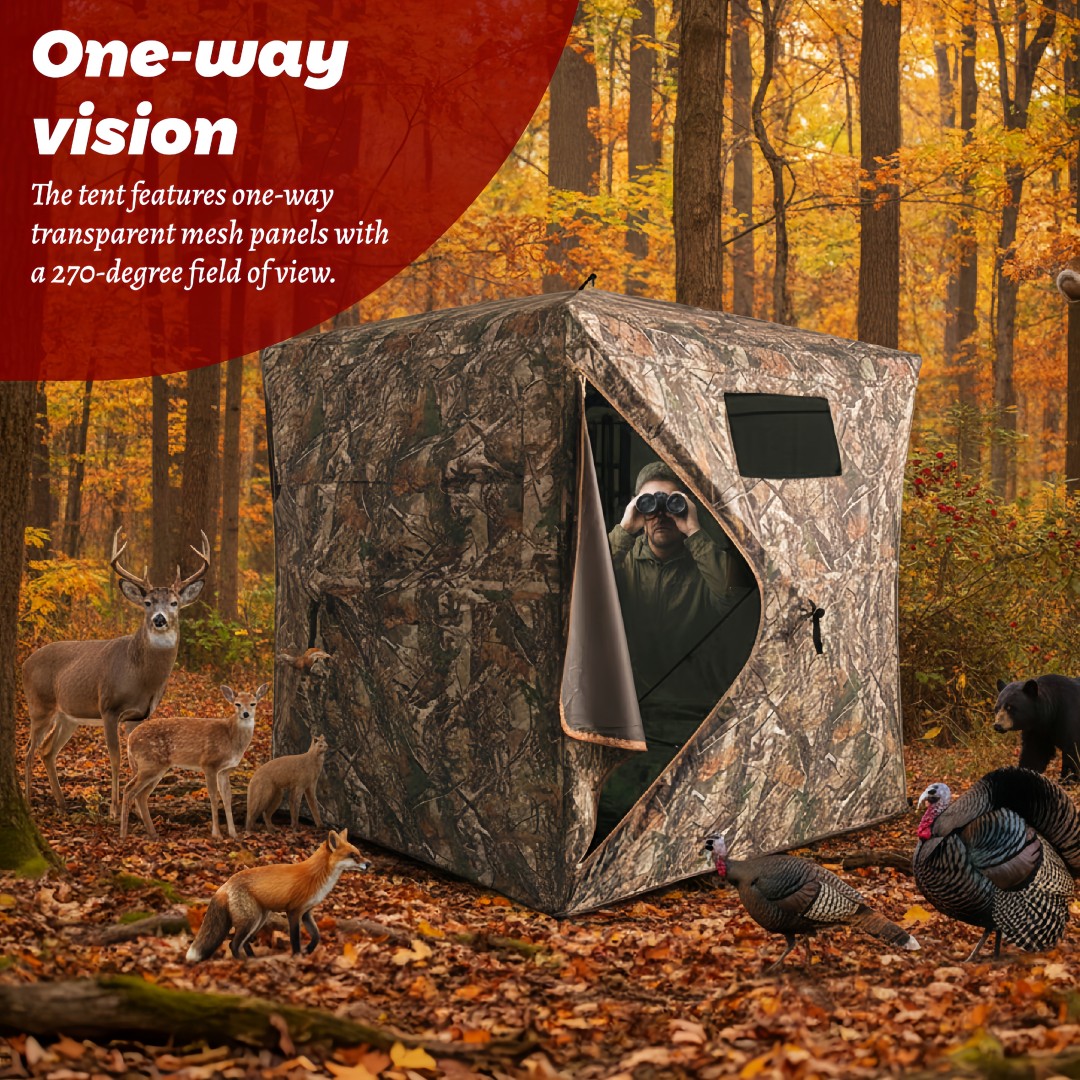 Kamuflażowa namiotowa budka my – Outdoor Hunting Blinds recenzja i cena