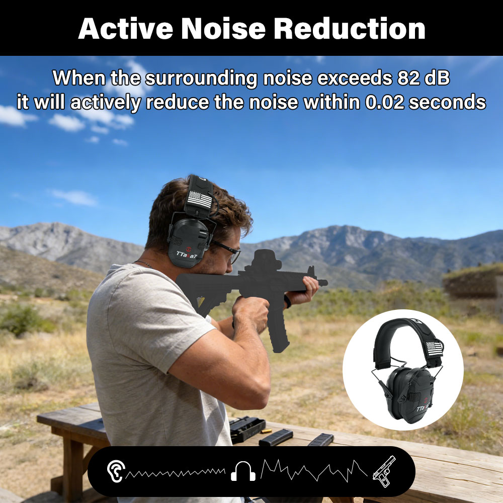 Składane elektroniczne słuchaw – Shooting Ear Muff recenzja i cena