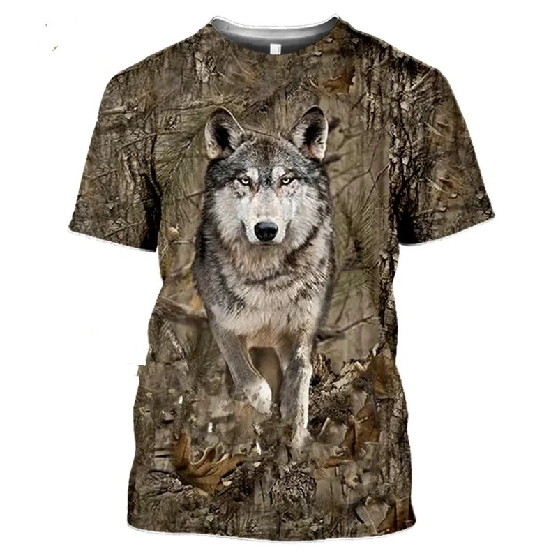 Koszulka 3D z kamuflażem, moty – Wildman Hunting & Outdoor Vanderbijlpark recenzja i cena