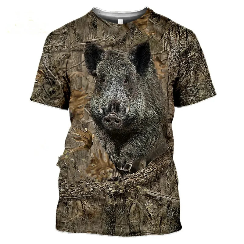 Koszulka 3D z kamuflażem, moty – Wildman Hunting & Outdoor Vanderbijlpark recenzja i cena