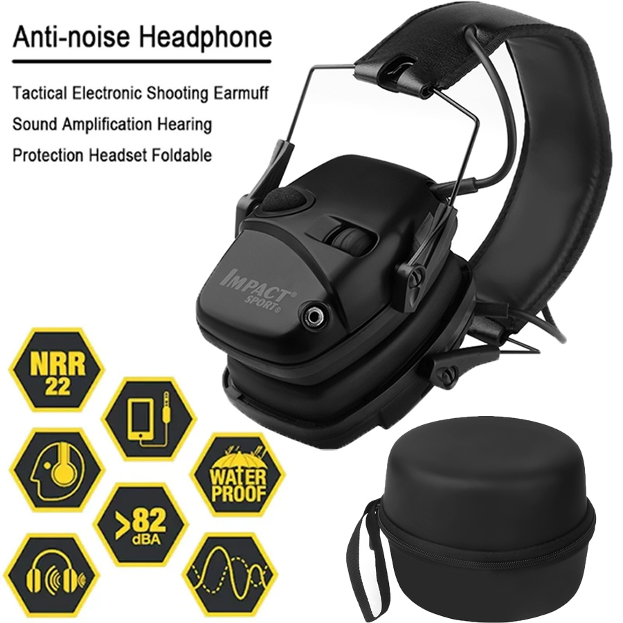 Taktyczne strzelanie elektroni – Shooting Ear Muff recenzja i cena