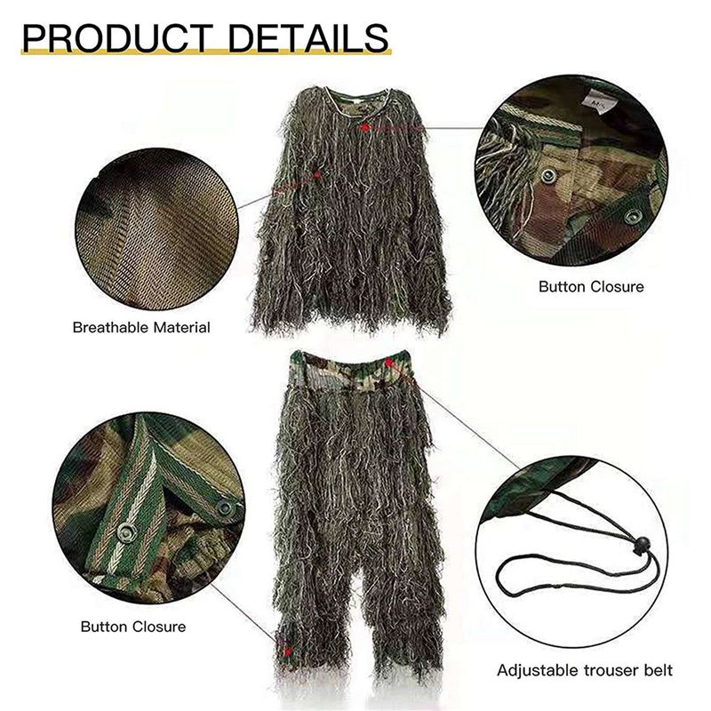 AEF6-2X 5 w 1 Strój Ghillie, k – Hunting Outdoor Apparel recenzja i cena